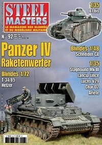 35854, Panzer IV Raketenwerfer, Steel Master. 