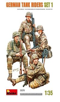 35376, German Tank Riders Set1, 1/35, MiniArt.