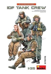 37076, IDF Tank Crew, 1/35, MiniArt.