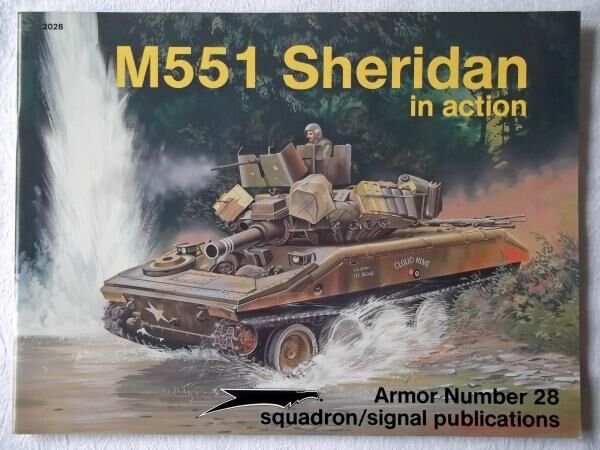 2028, M551 Sheridan in Action, Squadron Signal Productions. 
