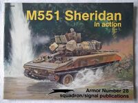 2028, M551 Sheridan in Action, Squadron Signal Productions. 