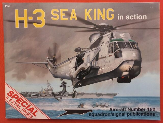 1150,  H-3 Sea King in Action, Squadron Signal Productions.