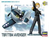60138, TBF/TBM Avenger Eggplane, 1/72, Hasegawa. 