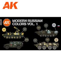 AK11662, Modern Russian Colors VOL 1, AK Interactive. 