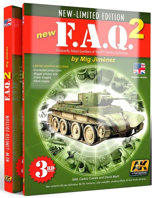 038, New F.A.Q 2 Limited Edition by Miguel Jimenez, Ak Interactive.