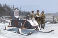 02322, Soviet Aerosan RF-8/GAZ-98, 1/35, Trumpeter.