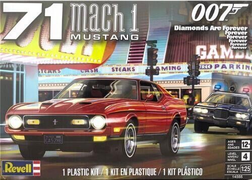 14555, 71 Match1 Mustang 007 Diamond are Forever, 1/25, Revell.