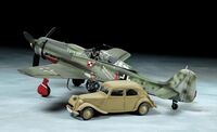 25213, Fw190 D-9 JV44 & 11CV Staff Car, 1/48, Tamiya.