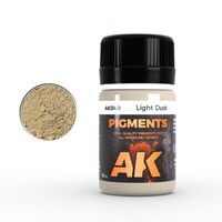 040, Pigment Light Dust 36ml, Ak Interactive.