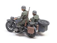 35384, KS600 Motorcycle & Side Car, 1/35, Tamiya.