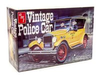 1182, Vintage Police Car, 1/25, AMT.