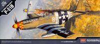 12464, The Fighter of World War P-51B, 1/72, Academy.