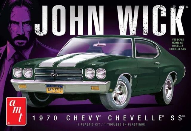 1453, John Wick 1970 Chavy Chevelle, 1/25, Amt.