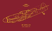 R0022, Bf 109 G-10, 1/72, Eduard.