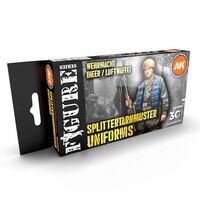 11624, Wehrmacht (Her/Luftwaffe) Splittertarnuster Uniforms, Ak Interactive. 