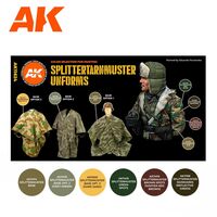 11624, Wehrmacht (Her/Luftwaffe) Splittertarnuster Uniforms, Ak Interactive. 