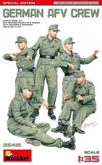 35415, German Crew AFV, 1/35, MiniArt.