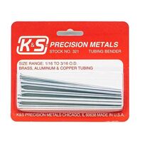 321, Turbing Bender Metal 1/16 to 3/16, K&S Metals.