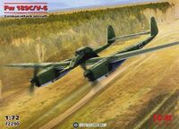 72290, Fw 189C/V-6 German Attack Aircraft, 1/72, ICM.