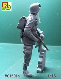 16014, WWII US Army Airborne Soldier (for D-day 80th Anniversary), 1/16,  Classy Hobby.
