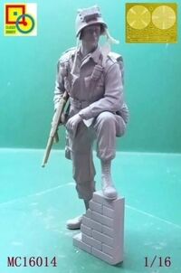 16014, WWII US Army Airborne Soldier (for D-day 80th Anniversary), 1/16,  Classy Hobby.