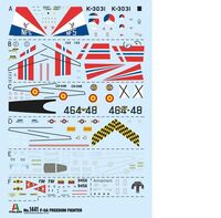 1441, F-5A Freedom Fighter, 1/72, Italeri.