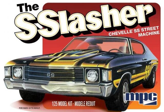 1014, The SSlasher Chevelle SS'Street Machibe, 1/25, Mpc.
