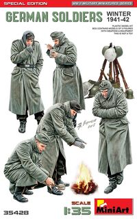 35428, German Soldiers Winter 1941-42, 1/35, MiniArt.
