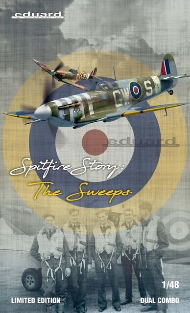 11153, Spitfire Story: The sweeps Spitfire MK. V 1941-1943,1/48, Eduard.