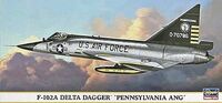 00891, F-102A delta Dagger 'Pennsylvania ANG', 1/72, Hasegawa.