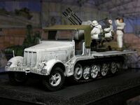 35050, German 8 ton. Semitrack 20mm Flakvierling Sd.kfz.7/1, 1/35, Tamiya.