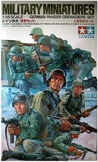 35061, German Panzer Grenadiers Set, 1/35, Tamiya