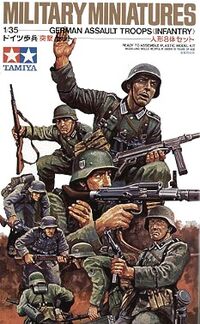 35030, German Assault Troops (Infantry),1/35, Tamiya.