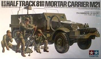 35083, U.S. Halftrack 81mm Mortar Carrier M21, 1/35, Tamiya.