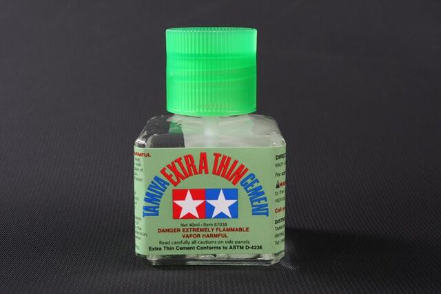 87038, Extra Thin Cement, Tamiya.
