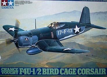 61046 F4U-1/2 Bird Cage CORSAIR , 1/48, Tamiya.