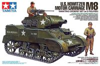 35312, US Howitzer Motor Carriage M8 - "Awaiting Orders", 1/35, Tamiya.