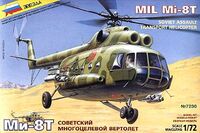 7230 MIL Mi-8T Soviet Helicopter, 1/72, Zvezda