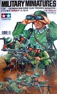 35038, German Machine Gun Troops Infantry, 1/35, Tamiya