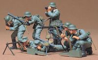 35038, German Machine Gun Troops Infantry, 1/35, Tamiya