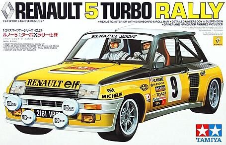 24027  Renault 5 Turbo Rally, 1/24, Tamiya
