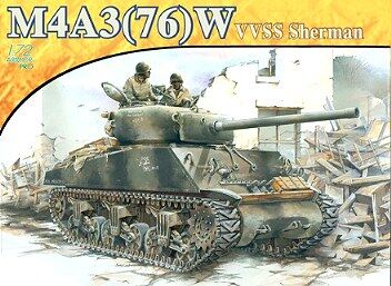 7271 M4A3 (76)W "VVSS Sherman", 1/72, Dragon.