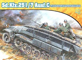 7265,  Sd.Kfz.251/7 Ausf. C, Pionierpanzerwagen, 1/72, Dragon.