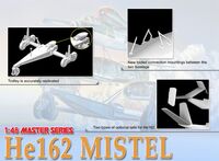 5546,  He162 Mistel, 1/48, Dragon.