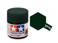 XF-70, Dark Green 2, 23ml., Tamiya.