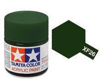 XF-26 , Deep Green, 23ml., Tamiya.