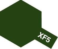 XF-5, Flat Green, 23ml., Tamiya.