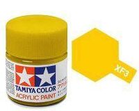 XF-3,  Flat Yellow, 23 ml., Tamiya.