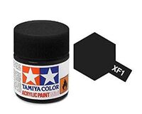 XF-1, Flat Black, 23ml., Tamiya.