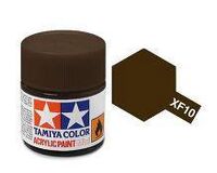 XF-10, Flat Brown, 23 ml., Tamiya.